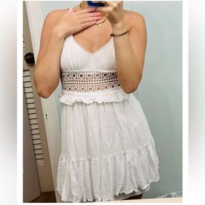 rue 21 xs white sundress